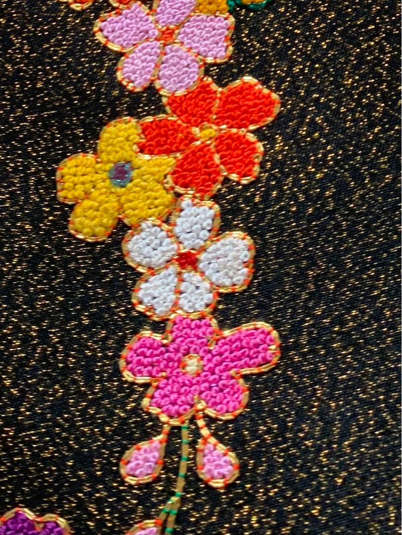 豪華絢爛 総手刺繍　婚礼打ち掛け地