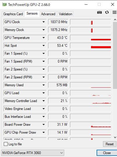 ASUS RTX 3060 12GB V2 動作確認済（24年12月購入）
