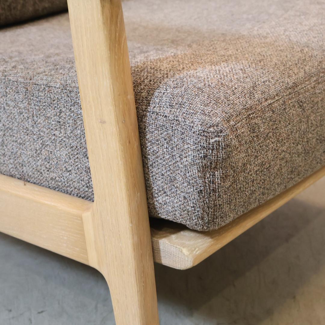 SHIGIYAMA シギヤマ クロスタイム オーク材 1人掛けソファ シングル