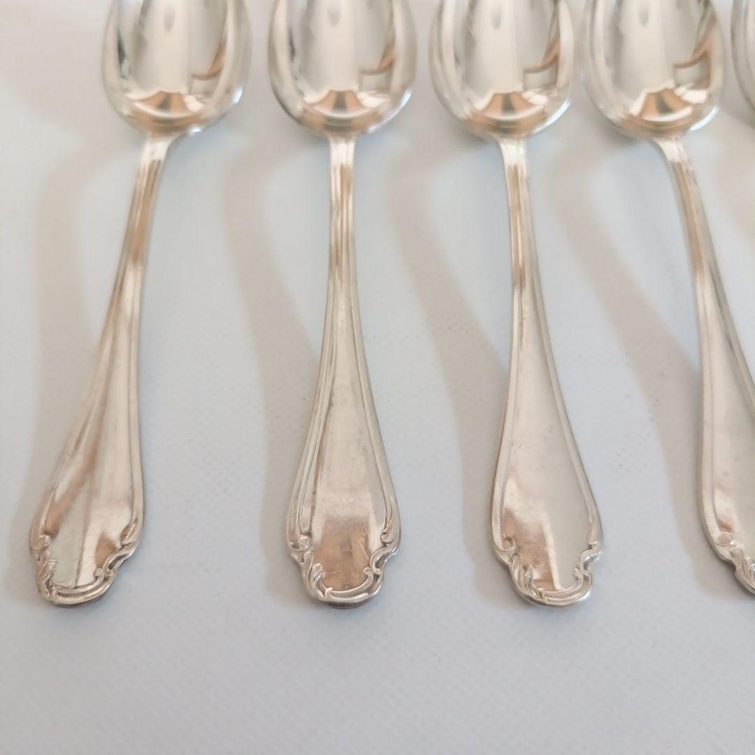 クリストフル ALFENIDE ポンパドール ティースプーン 6本 アルフェニド