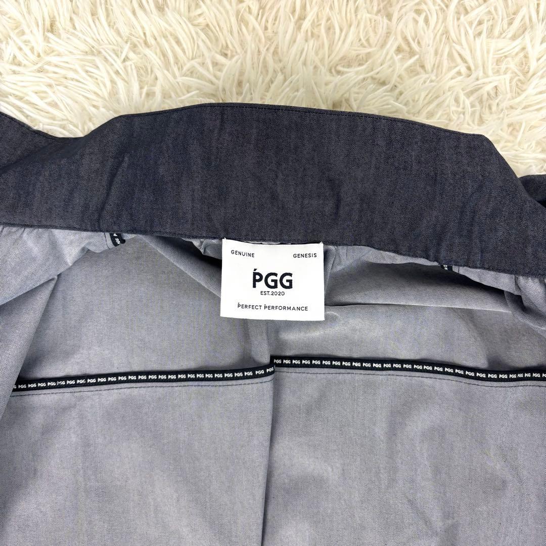 新品タグ付き！PGG パーリーゲイツ リサイクルポリデニムストレッチコート M