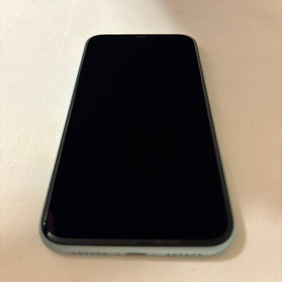 【美品】Apple iPhone 11 128GB グリーン simフリー