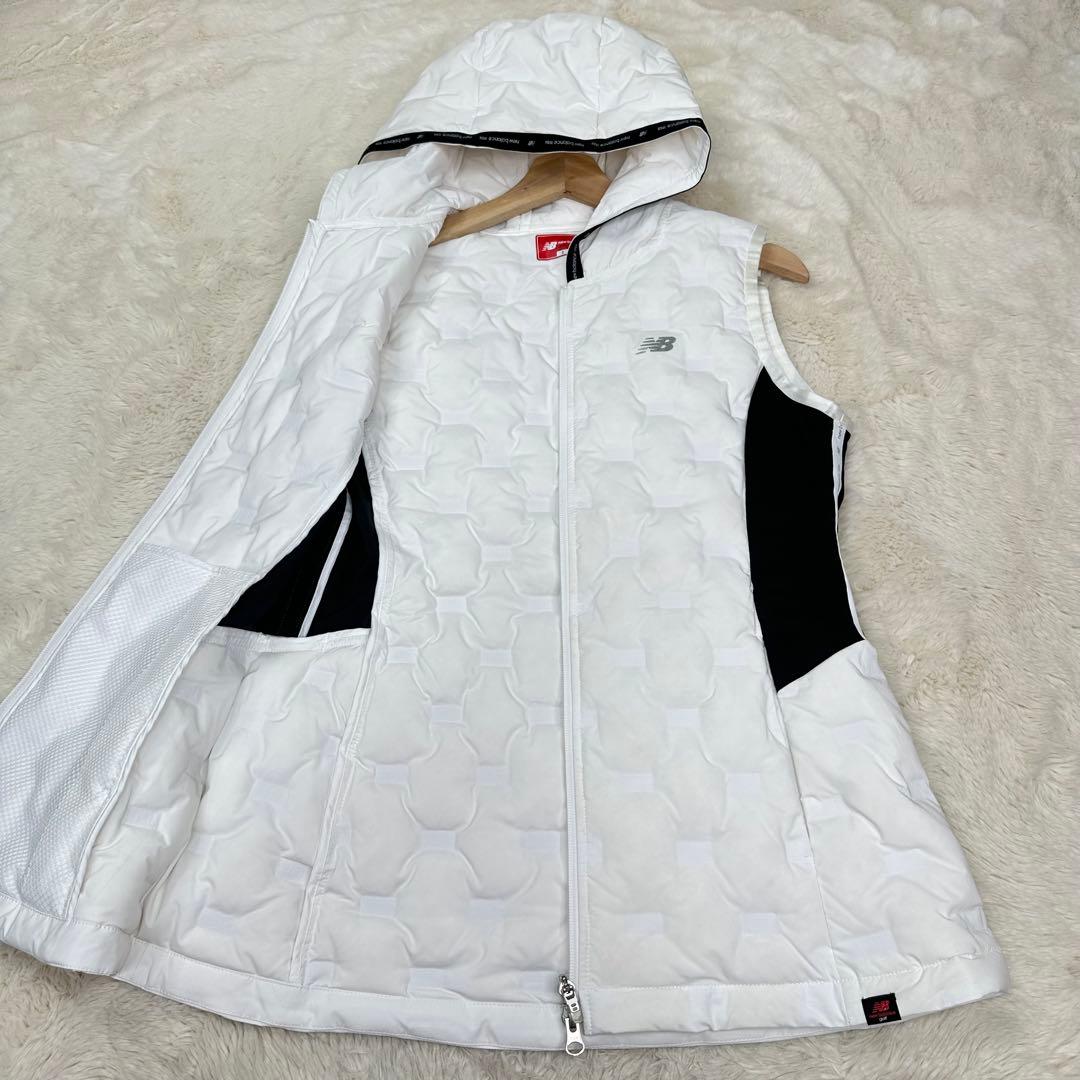 ✨美品✨ニューバランスゴルフ ゴルフ5限定 チュニック丈 中綿ダウンベスト 2