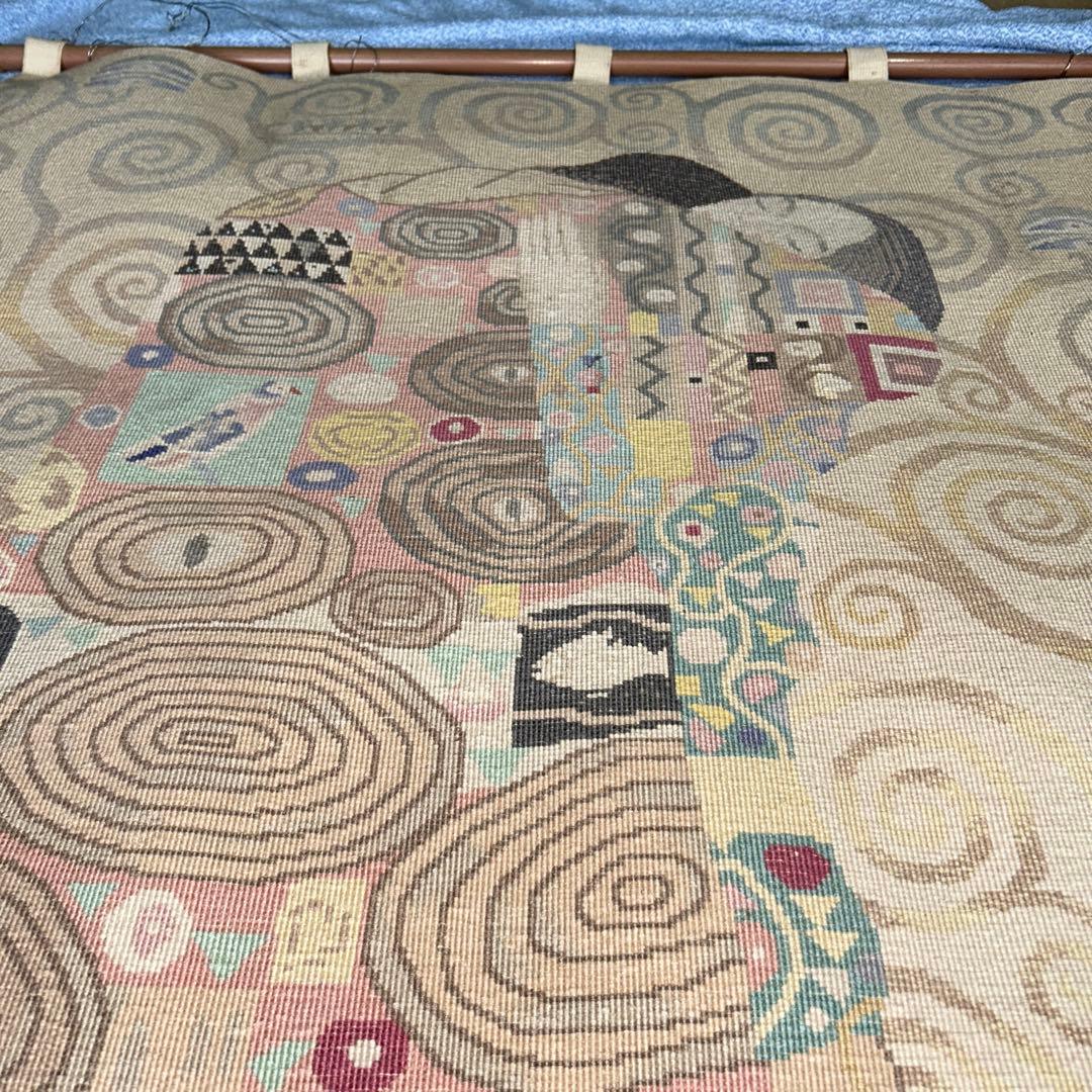 クリムト 接吻 タペストリー 大判