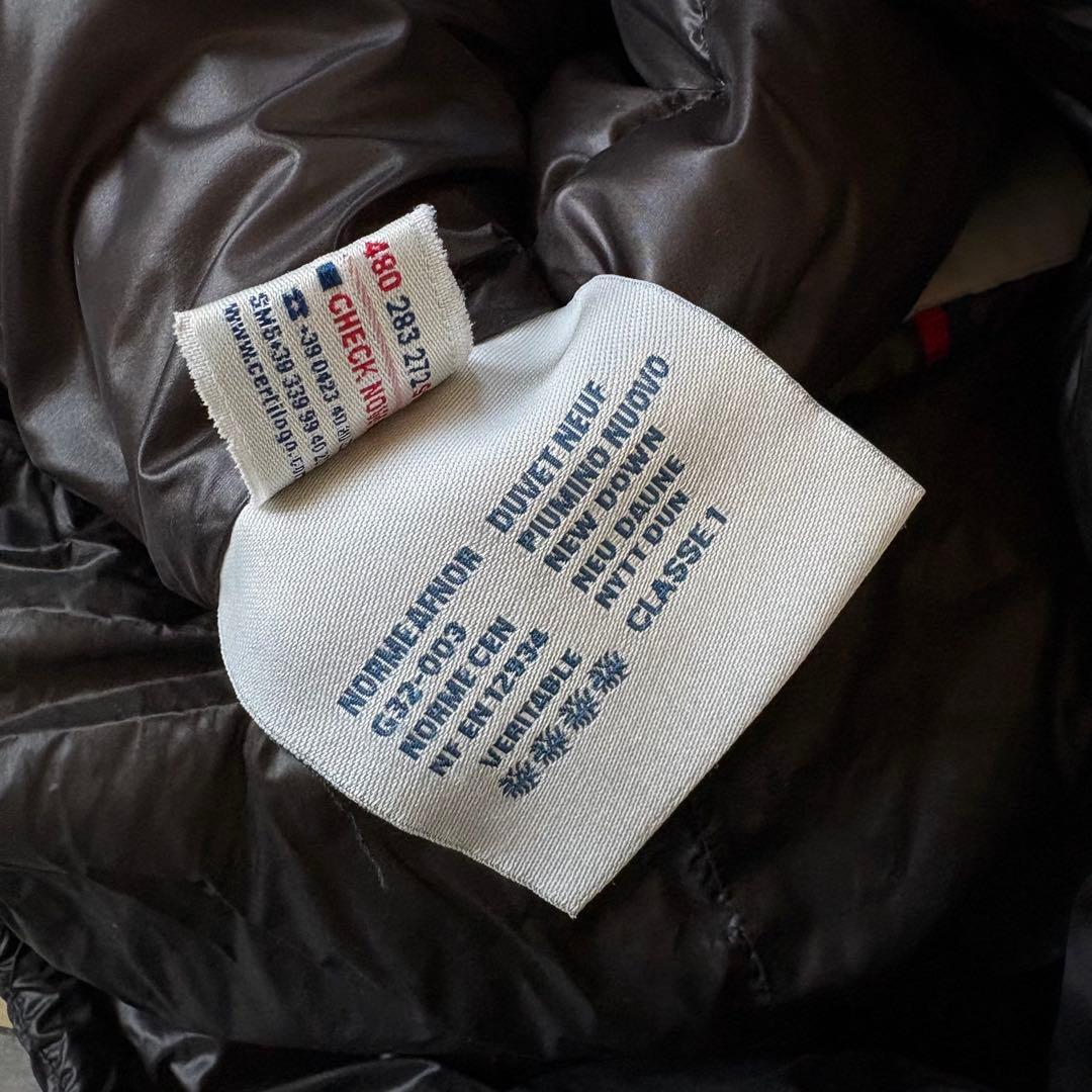 【廃盤品‼️】希少！Moncler モンクレール　アノラック　ダウン　黒　 L 3