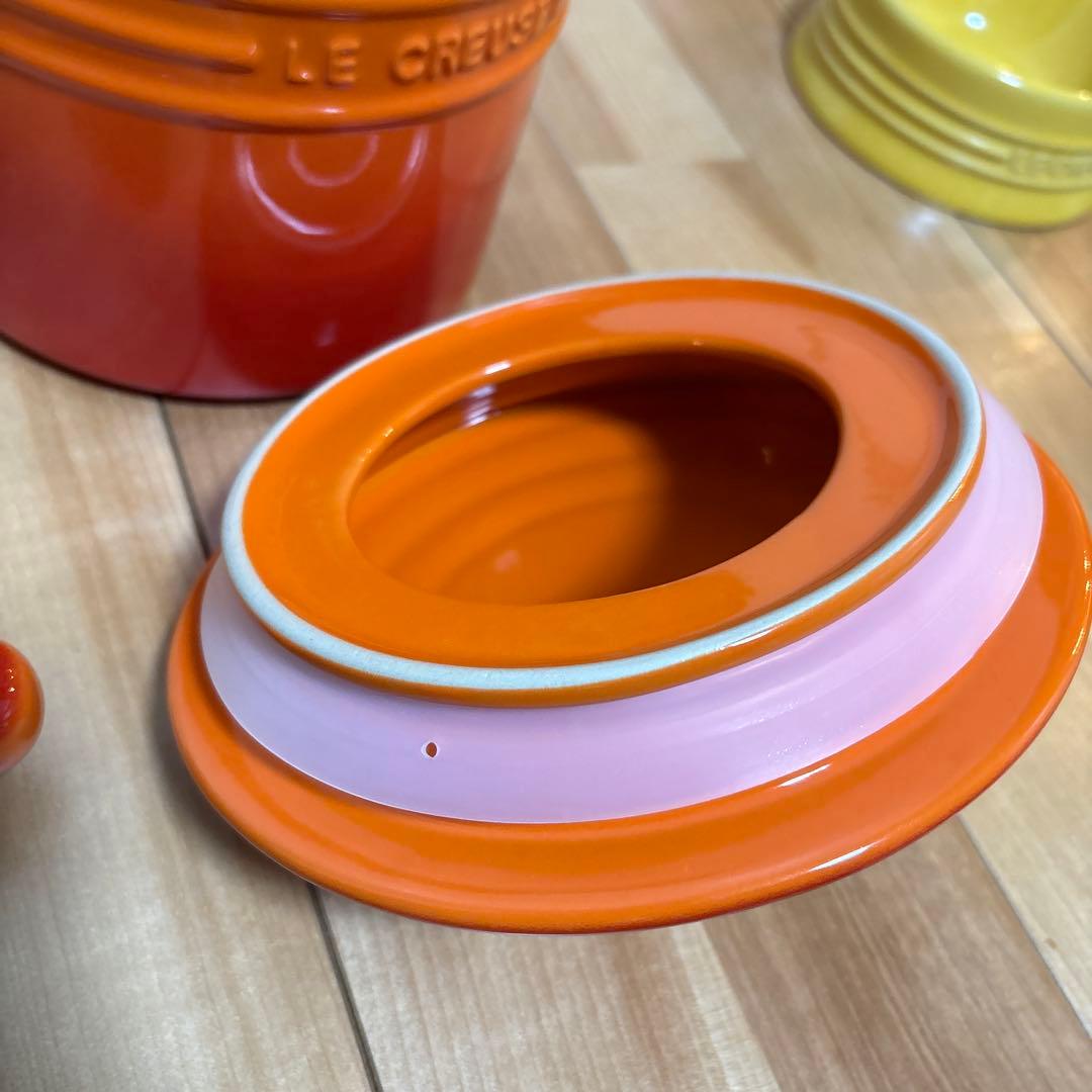 LE CREUSET ペット用フードボール コンテナ