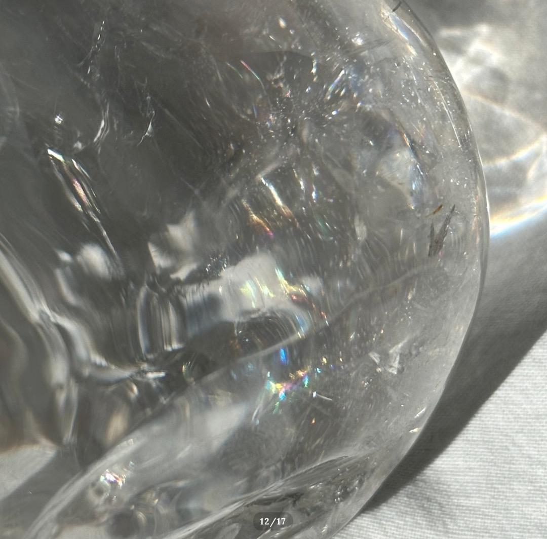 アイリス スカル 大【クリアクォーツ 水晶】クリスタル 1.9kg ブラジル産