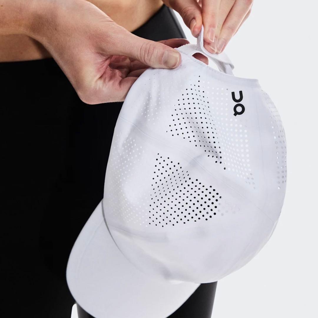 【新品】on 白 テニス コート キャップ イガシフィオンテク オン 全豪 AO