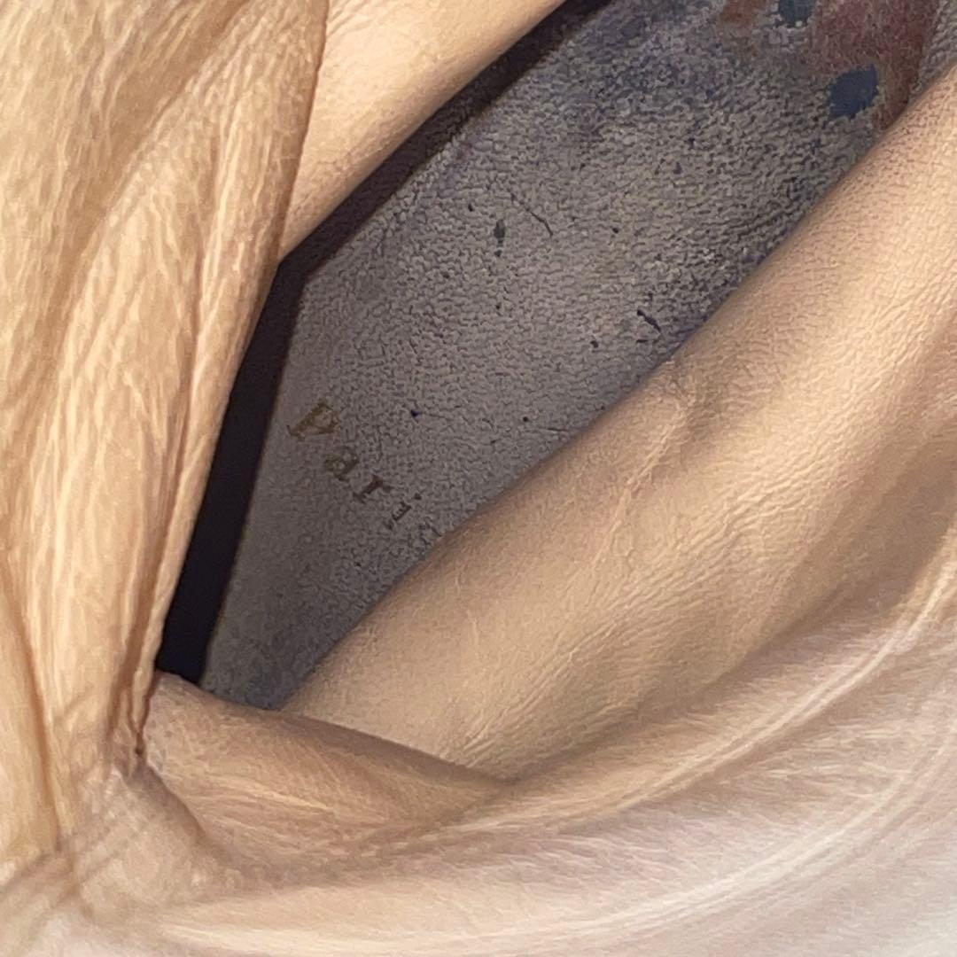 クリスチャンルブタン　スウェード　スパイク　ロングブーツ　24.5cm