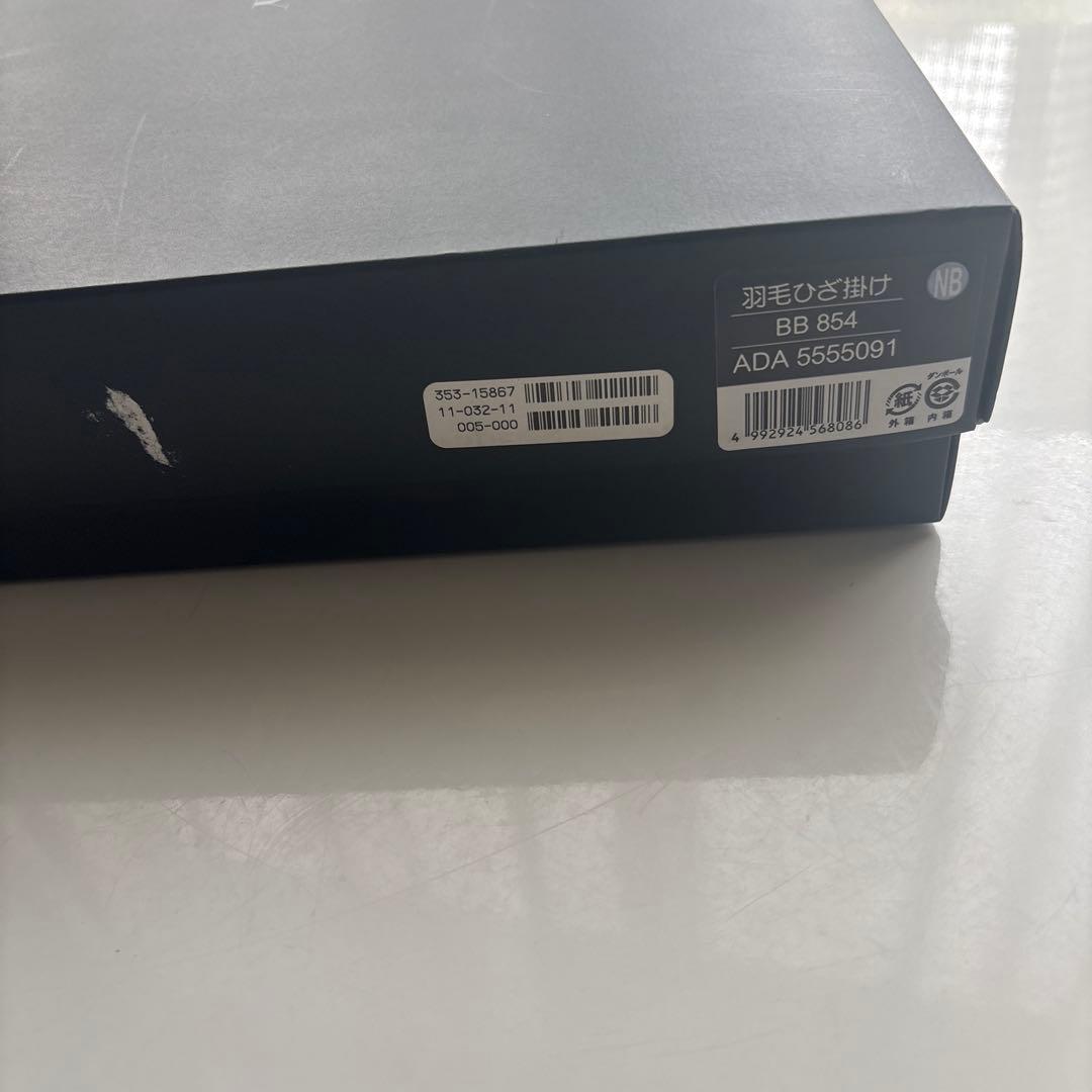 BURBERRY バーバリー ノバチェック 羽毛ひざ掛け ブランケット