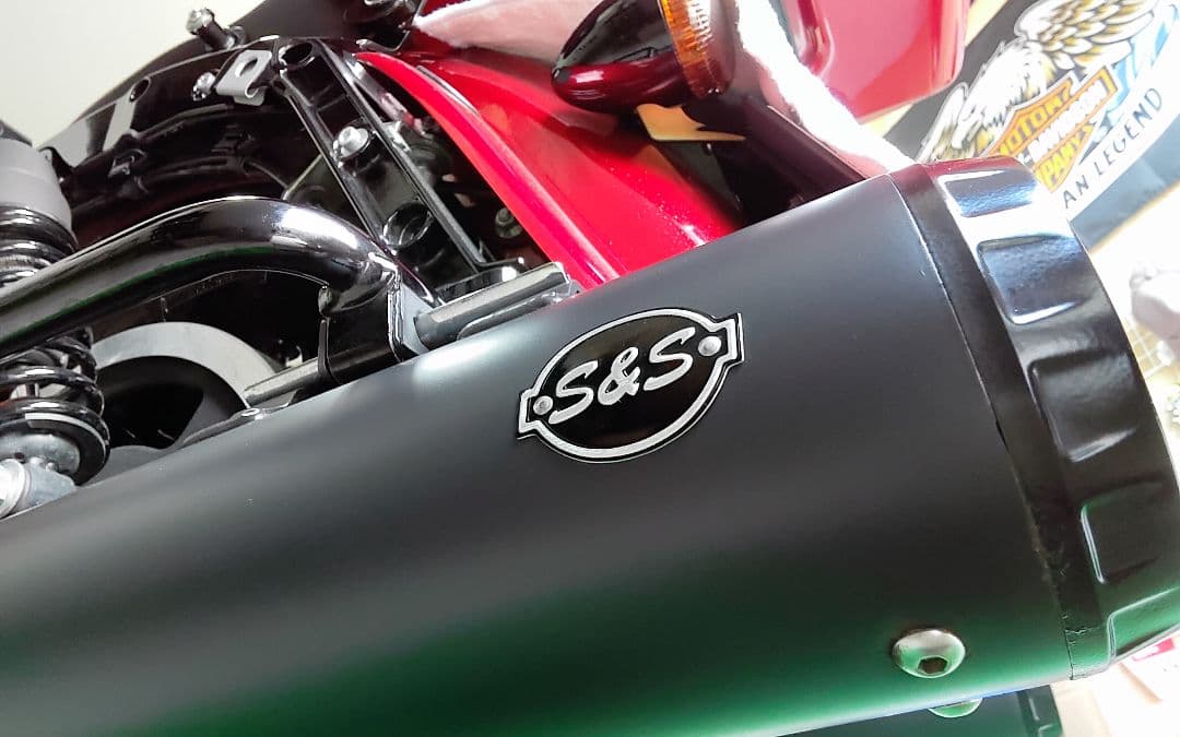 Harley-Davidson【ツーリング】S&Sスリップオンマフラー　美品!