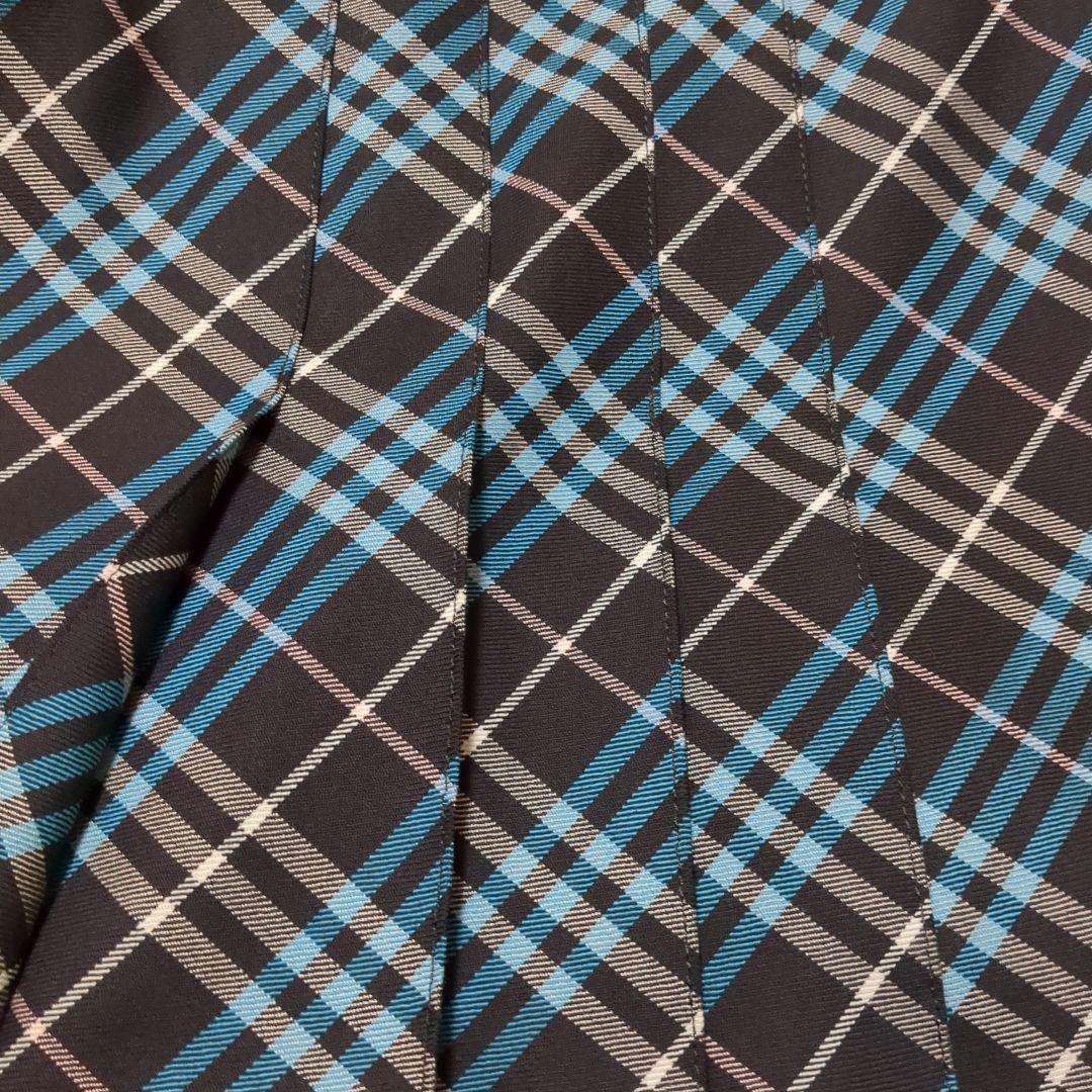 バーバリーブルーレーベル ノースリーブ ワンピース プリーツ