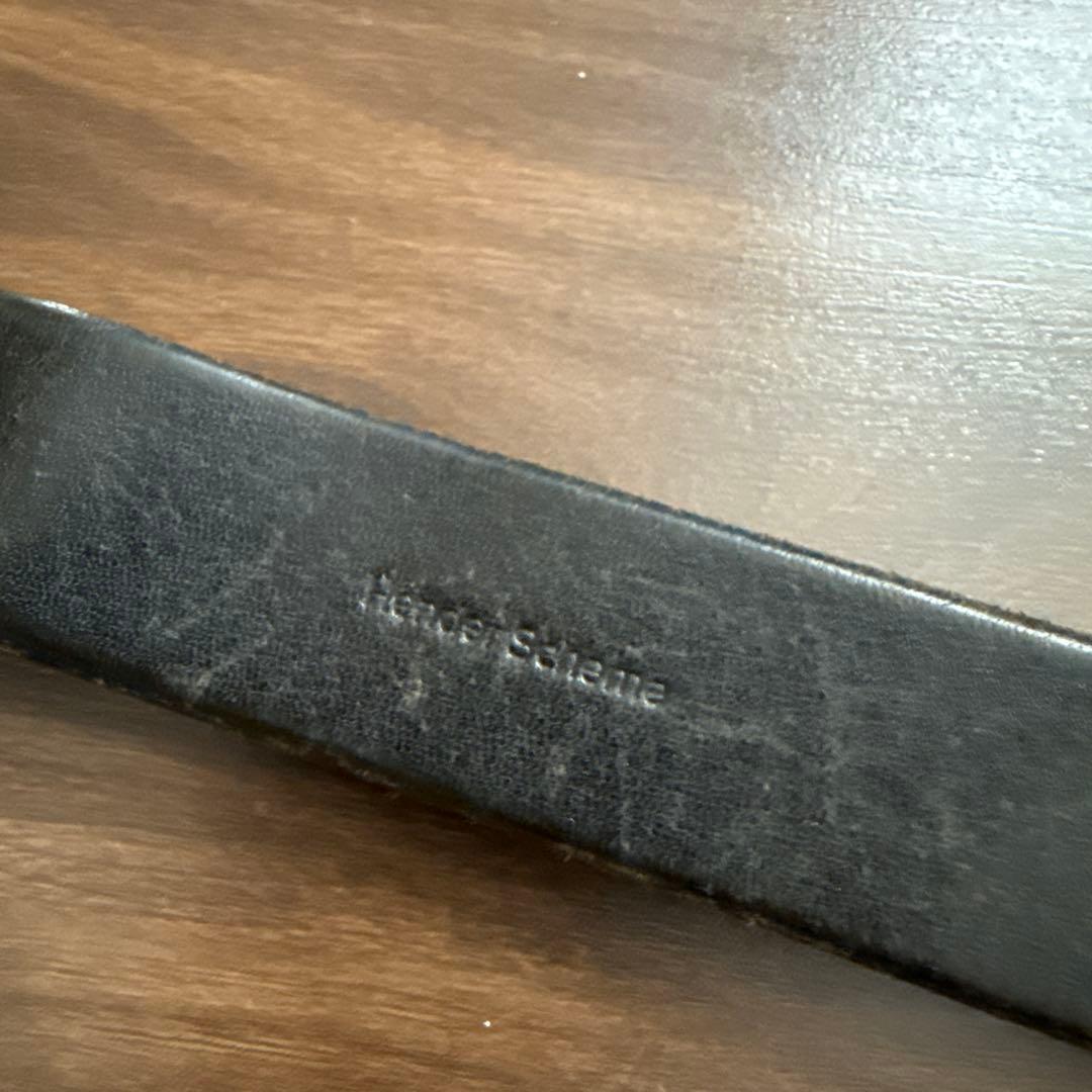 Hender Scheme キーフロック ブラックキーホルダー レザー