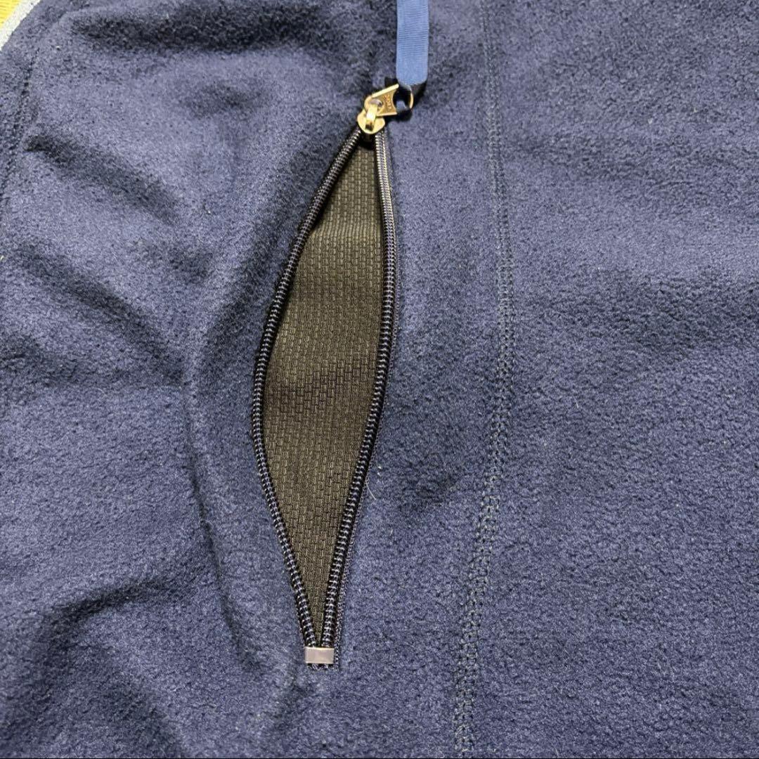 パタゴニア 00年 usa製 フライヤーフリースベスト 刺繍ロゴ 水色 M 希少