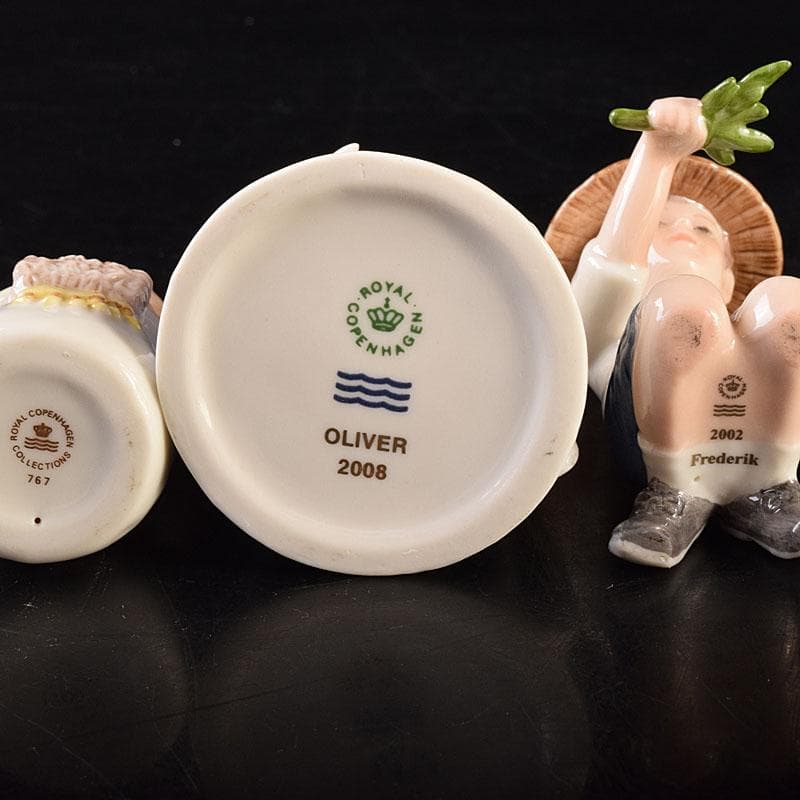 ロイヤルコペンハーゲン　サンタ　雪だるま　女の子など　9点　箱付　G　7171C