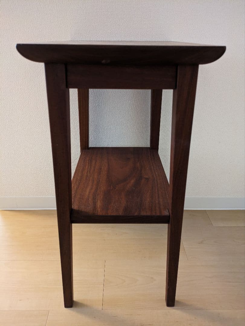2日間限定　サイドテーブル　チーク　無垢材　ビンテージ家具