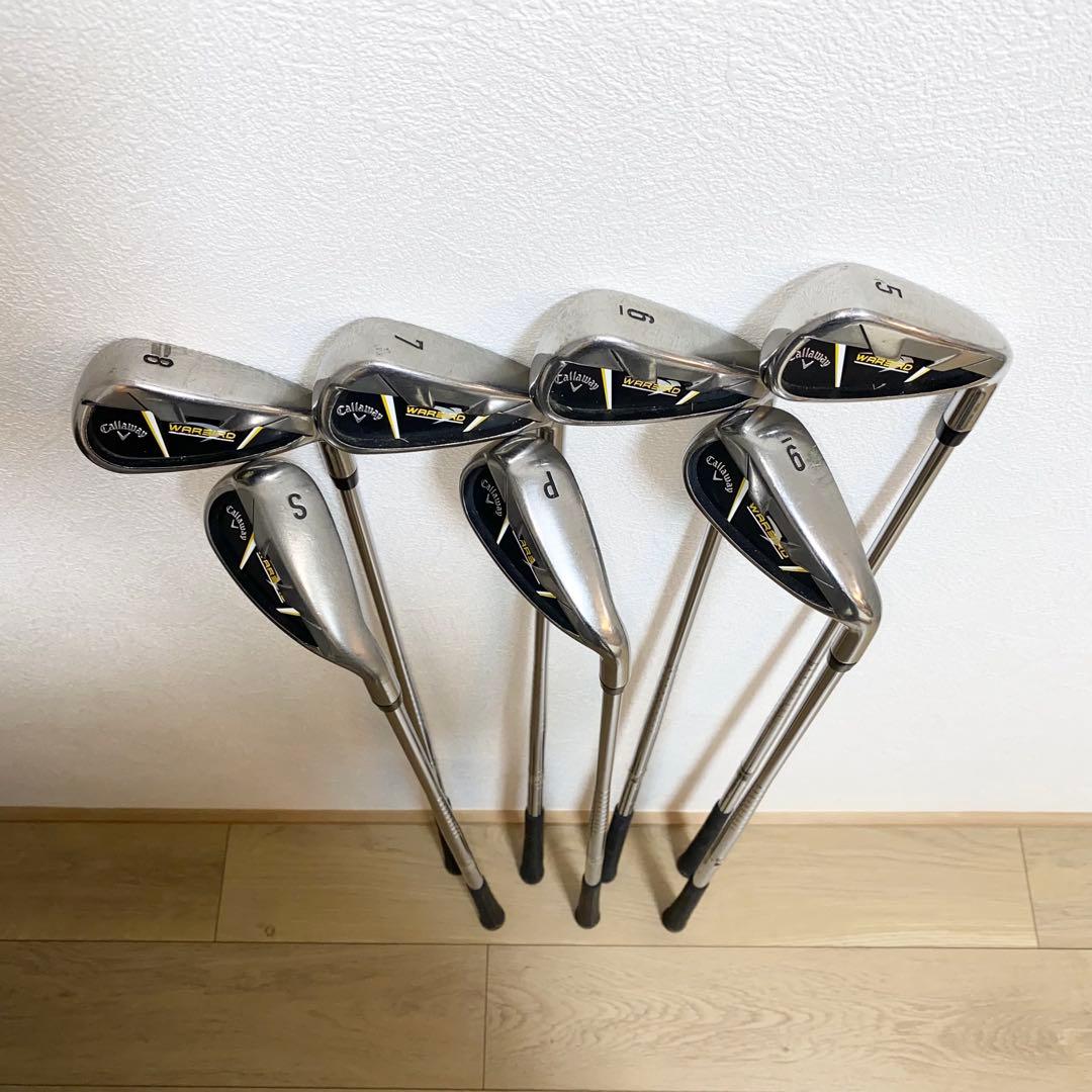 お得☆キャロウェイ メンズ用ゴルフクラブ フルセット☆初心者 キャディバッグ付S