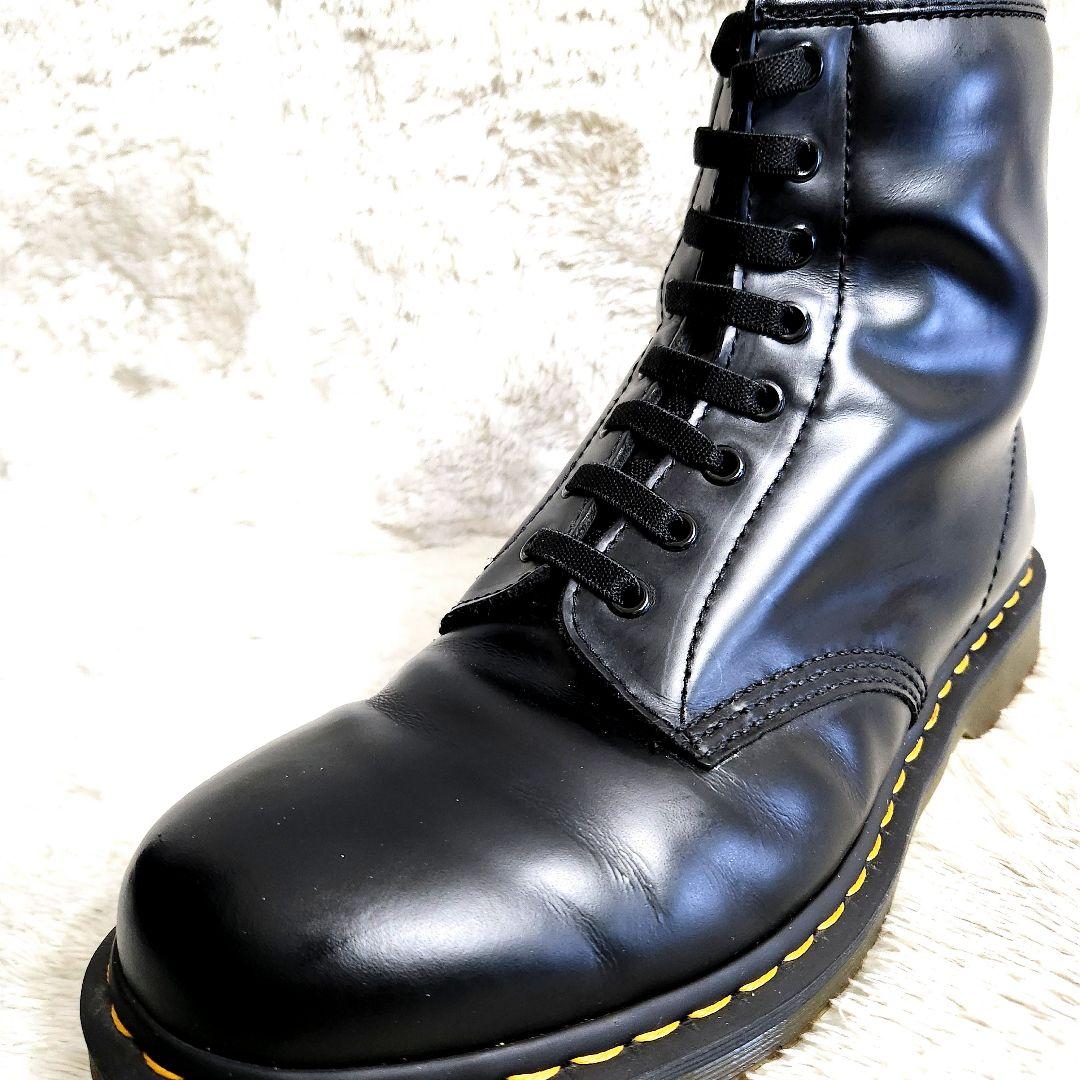 C*e様 希少　ドクターマーチン　本革　8ホール　ブーツ　ブラック　UK10　2