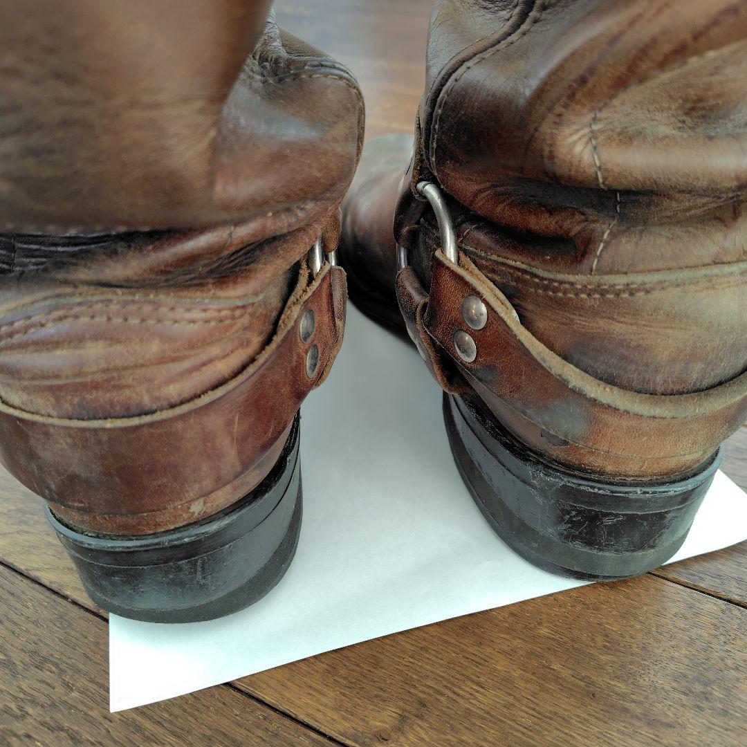 Harley-Davidson ブラウンミドルカットブーツ　ヴィンテージ