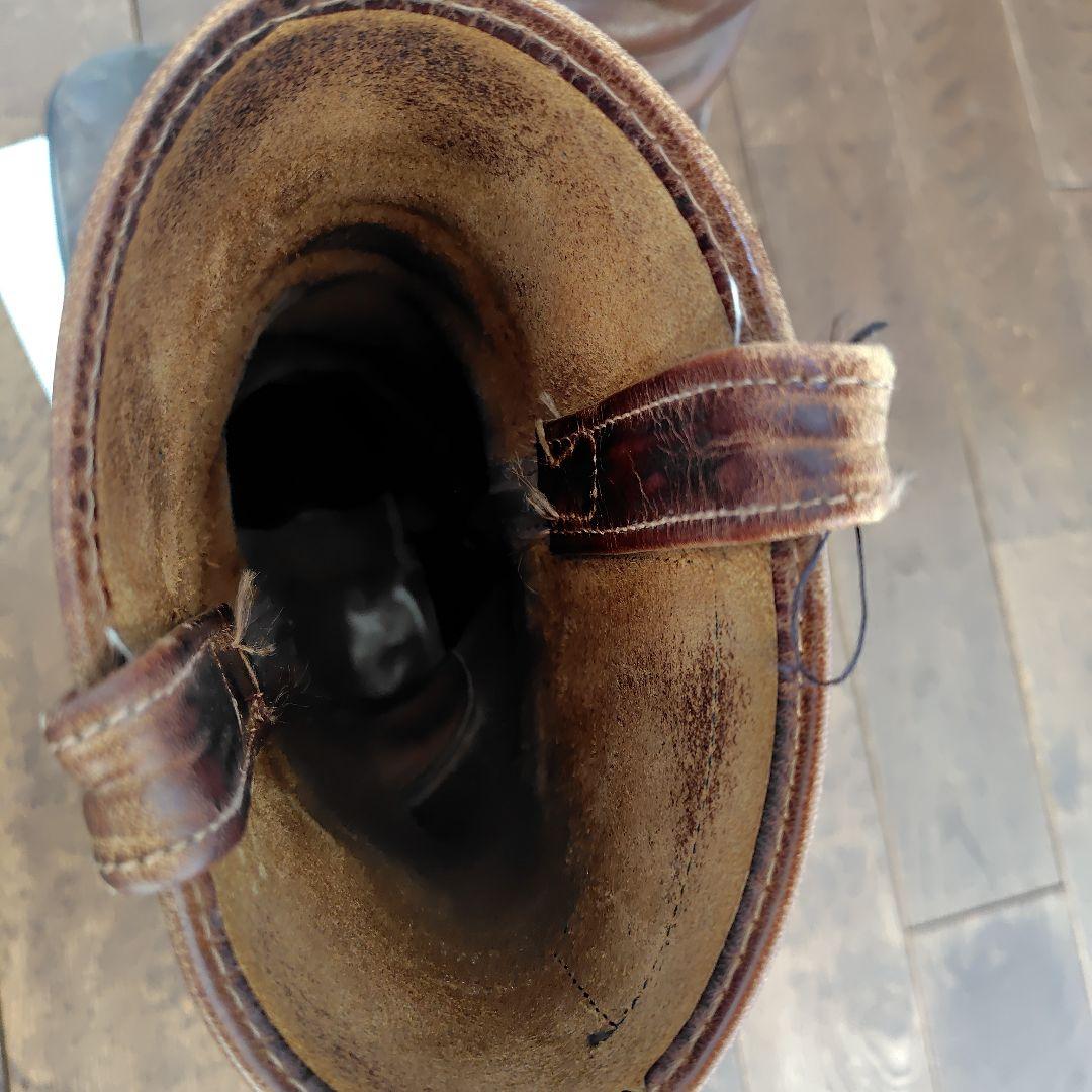 Harley-Davidson ブラウンミドルカットブーツ　ヴィンテージ