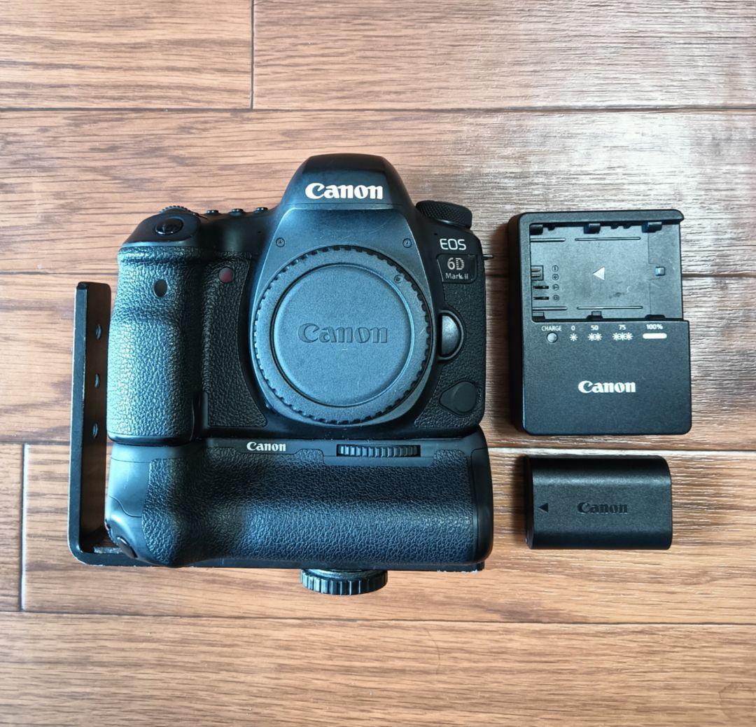 装備多数！！☆Canon EOS 6D Mark2☆SDカードスロットのみ訳あり