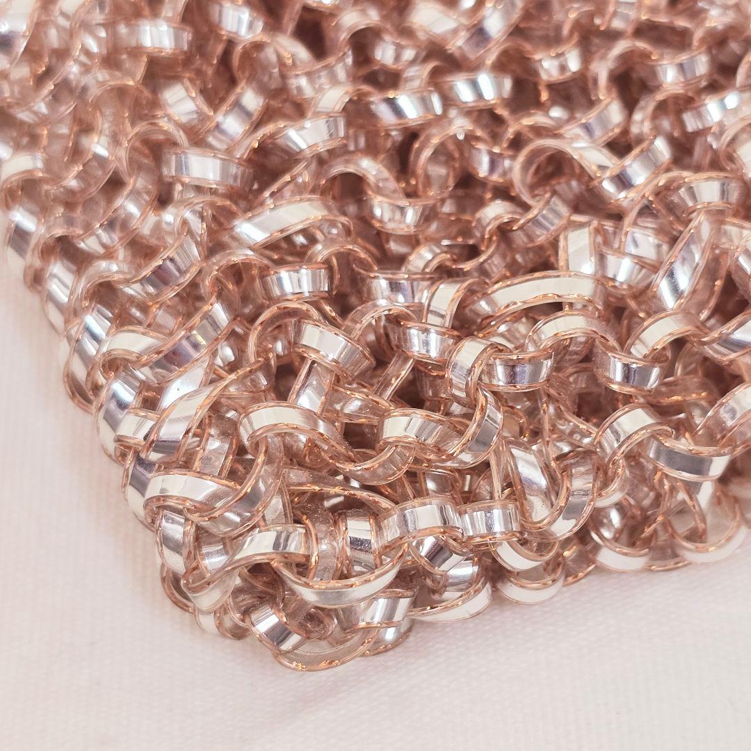 きつねちゃん様✨アンテプリマ ローズ シルバー ミディアム ショルダーバッグ