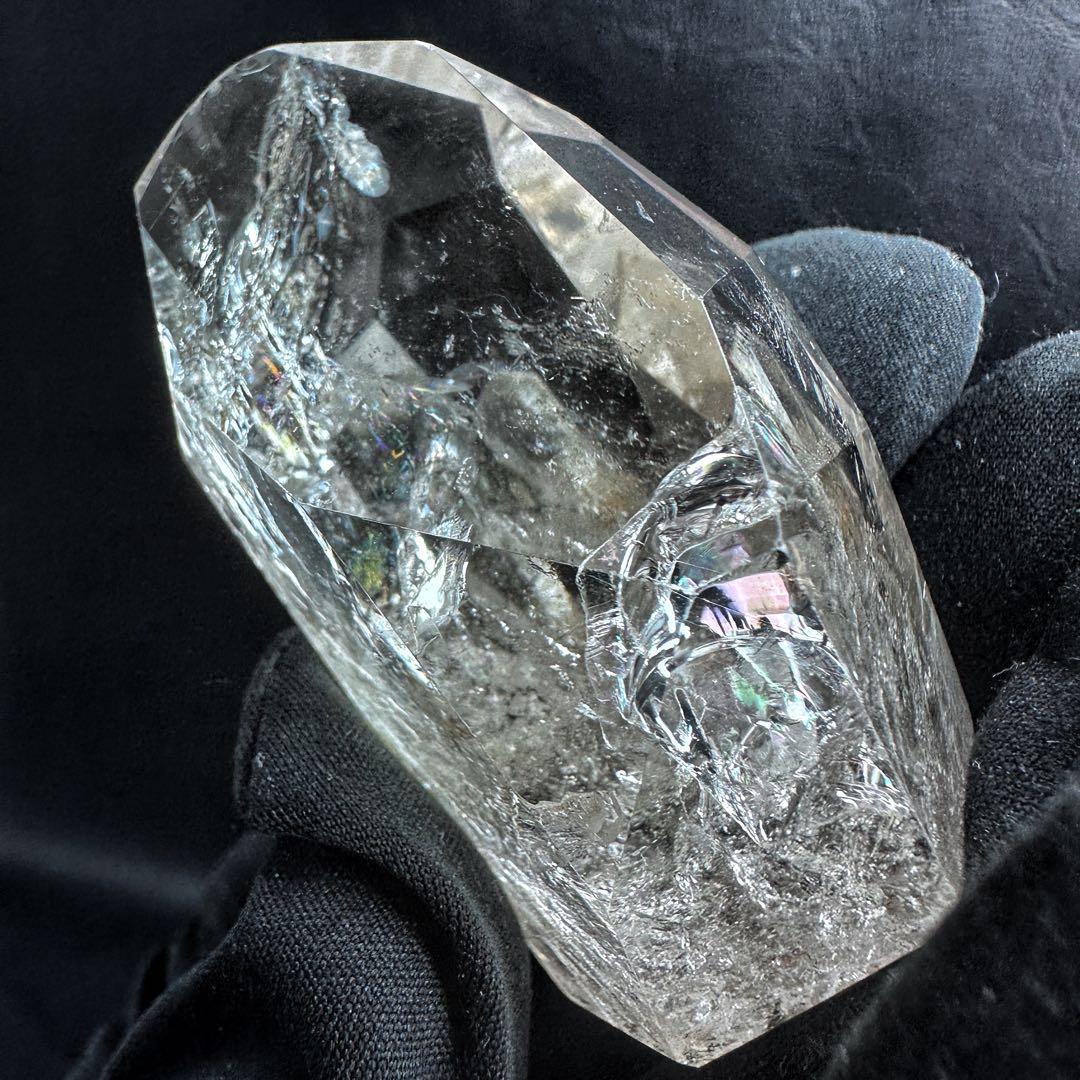 【貫入水晶】【ファントム】アゼツライト☆超強いパワー虹入り☆ヒマラヤA1195