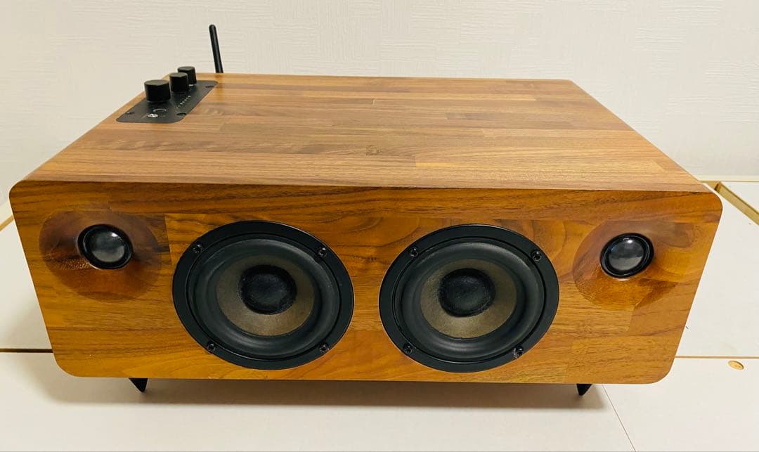 家具職人によるハンドメイドスピーカーMIN7 マルチデバイス対応多機能スピーカー