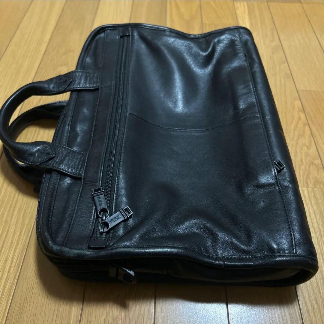 TUMI オールレザー ビジネスバッグ