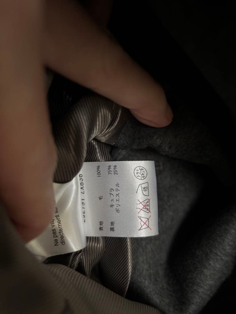 GUCCI コート　美品　グレー　38