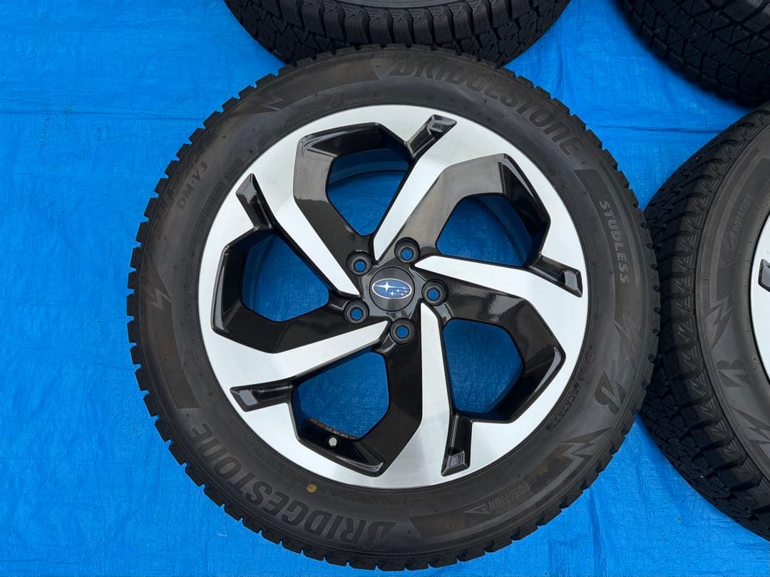 美品　エンケイ製　純正アルミ　フォレスター　ブリザック DM-V3 4本セット