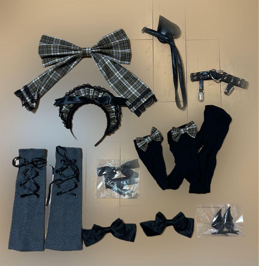 マリームーン ガーリーロックサキュバスメイド ハロウィン コスプレ