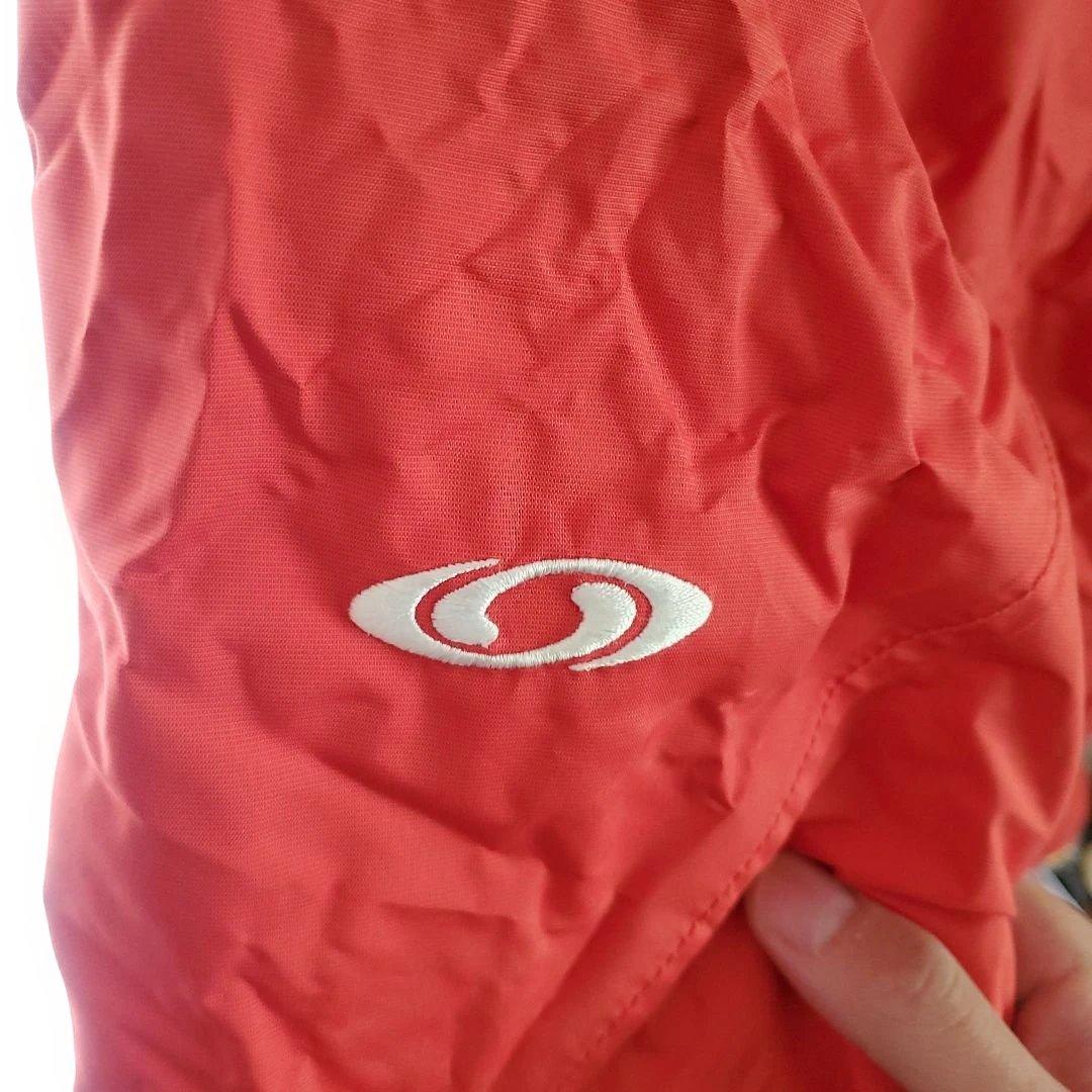 SALOMON フード付きオレンジジャケット