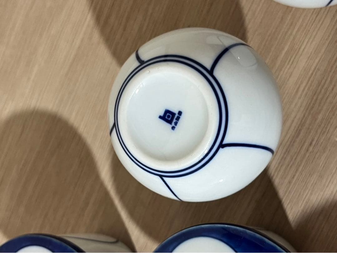 希少　白山陶器　ねじり梅　食器セット