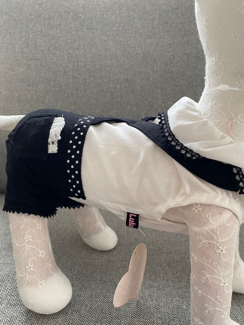 新品 華集LULU doll ヘッドリュクスバーディ 水玉蝶タイ ケアお洋服