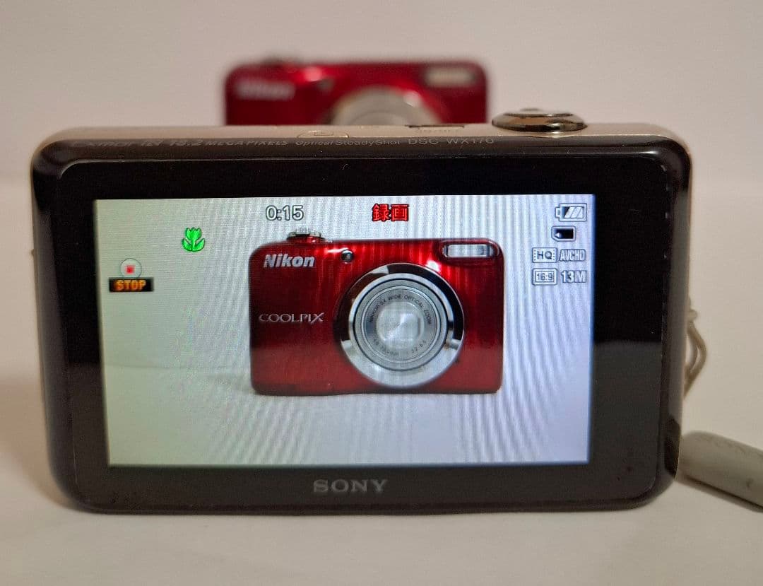 [準美品]ソニー SONY Cyber-Shot DSC-WX170 コンデジ