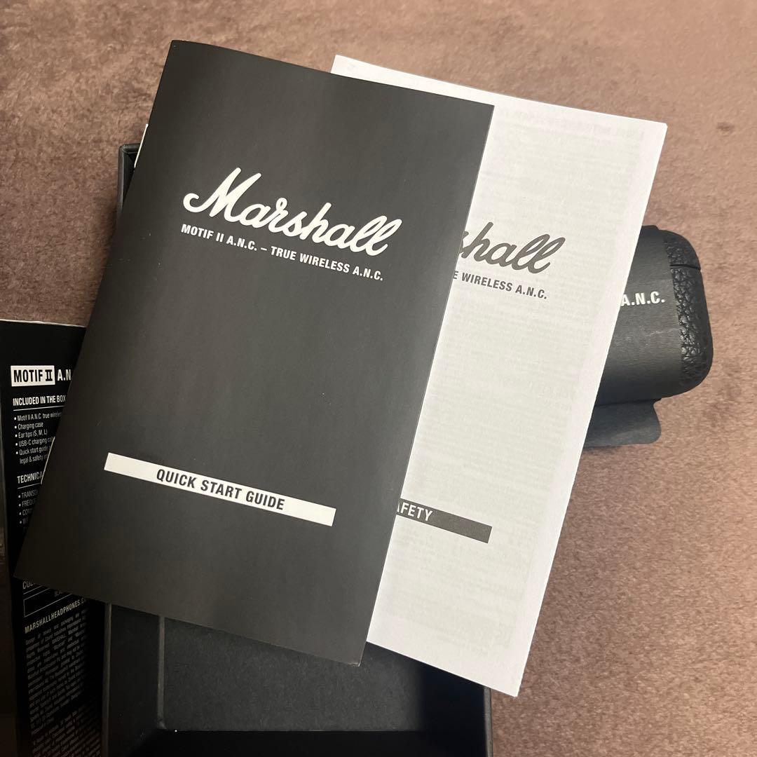 Marshall MOTIF II A.N.C. ワイヤレスイヤホン