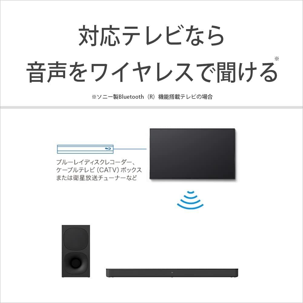 クマテツです。ソニー！高音質サウンドバー！HT-S400 260W