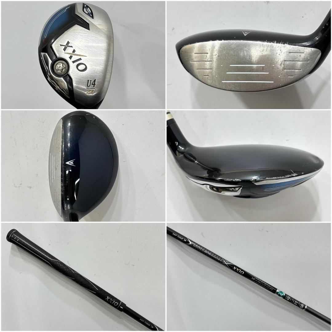 メンズ右利き初心者用　ゼクシオ　4＆7代目　ゴルフクラブセット　W2631