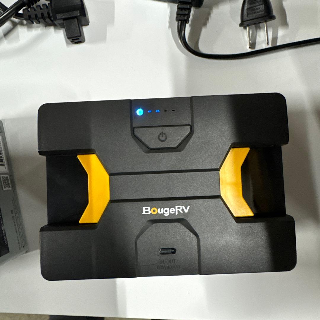 BougeRV ポータブル冷蔵庫 小型 9L 急速冷凍＆173Whバッテリー付属