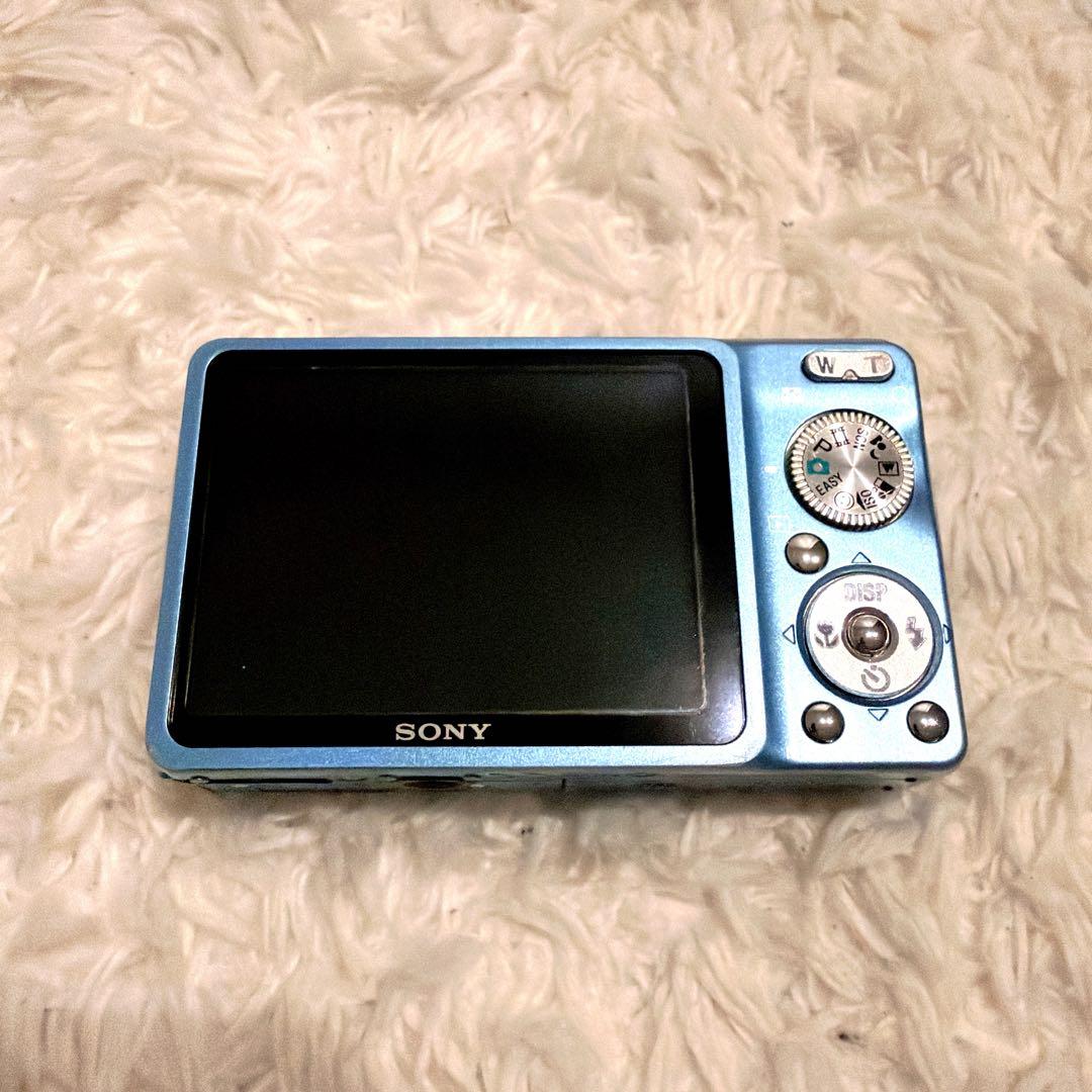SONY 美品✨cyber shot dsc-w220 希少ブルー 85-10