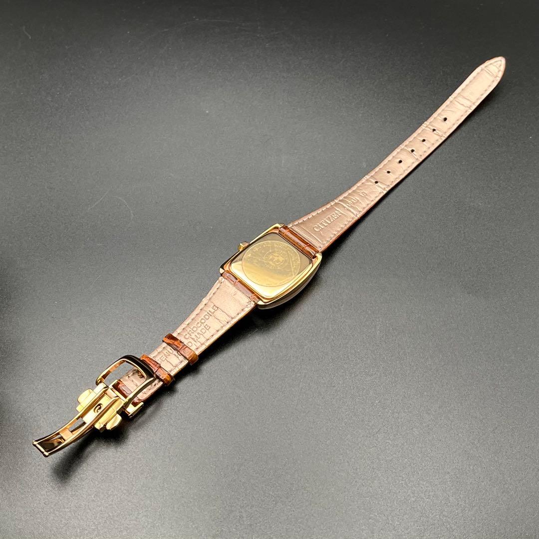 希少　稼動　腕時計　CITIZEN　シチズン　電波ソーラー　1Pダイヤ　B33