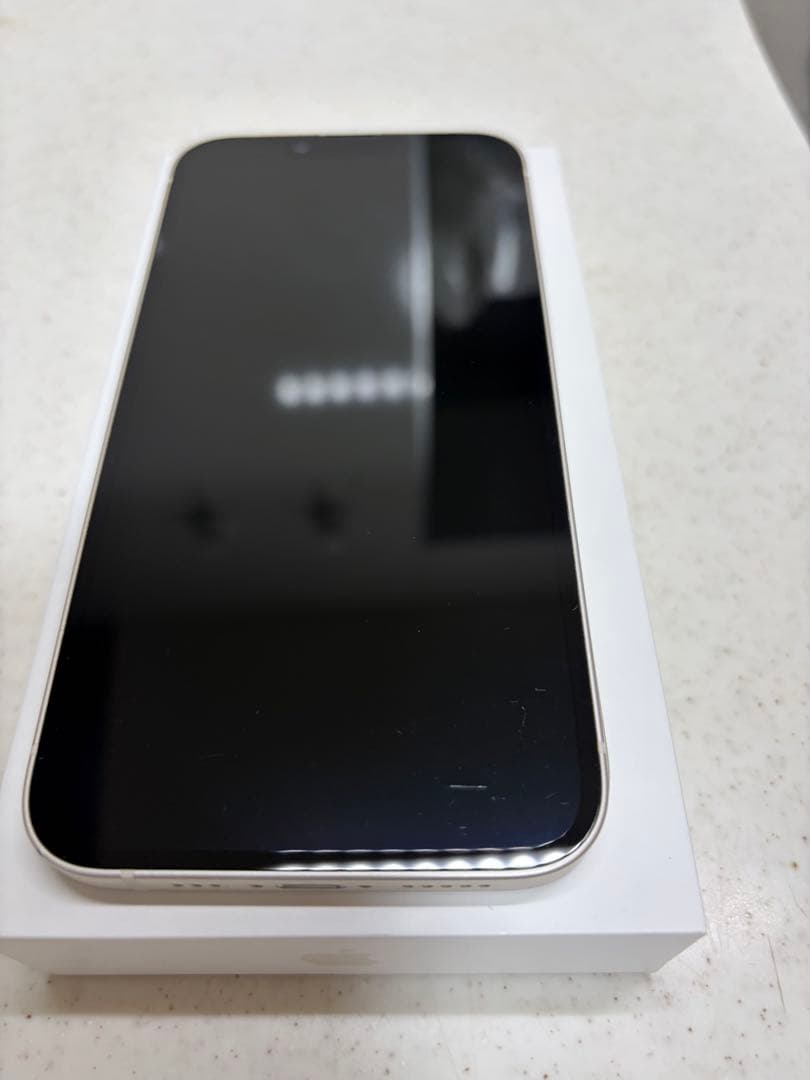 Apple iPhone 14ホワイト　128 本体 元箱付き