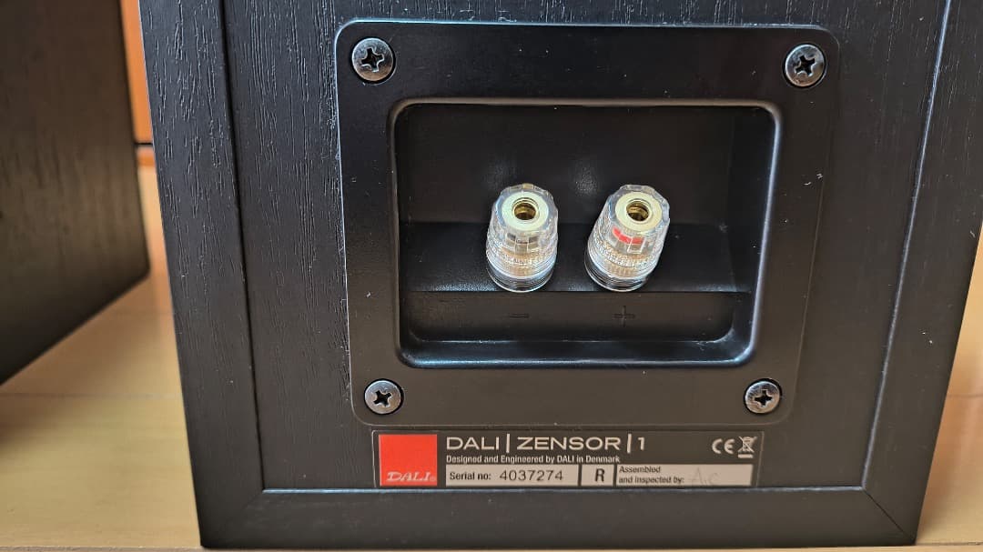 【完動品】DALI ZENSOR 1 ブラック ペア　ブックシェルフスピーカー