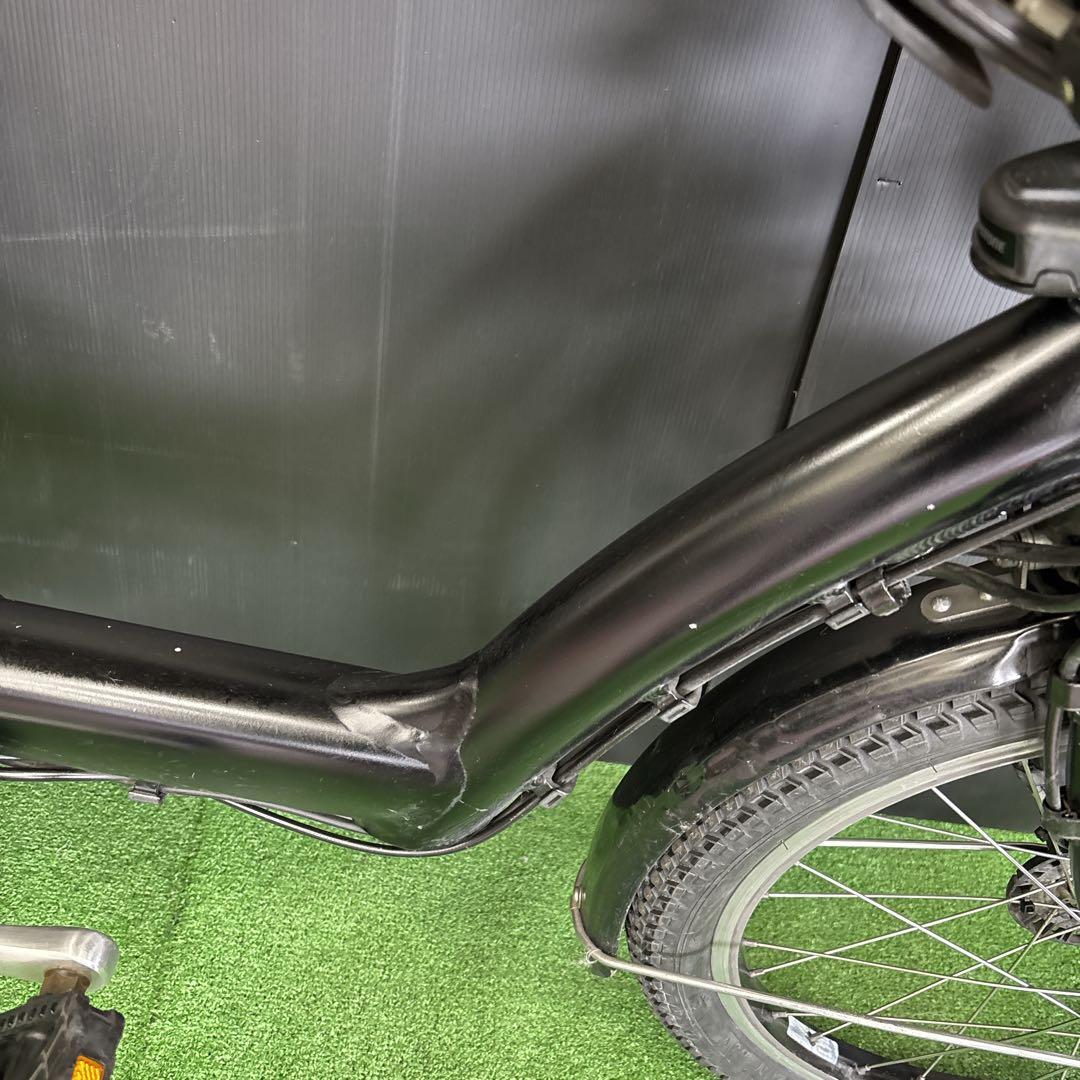 電動自転車 BS Angelino ブラック 3人乗り対応　10