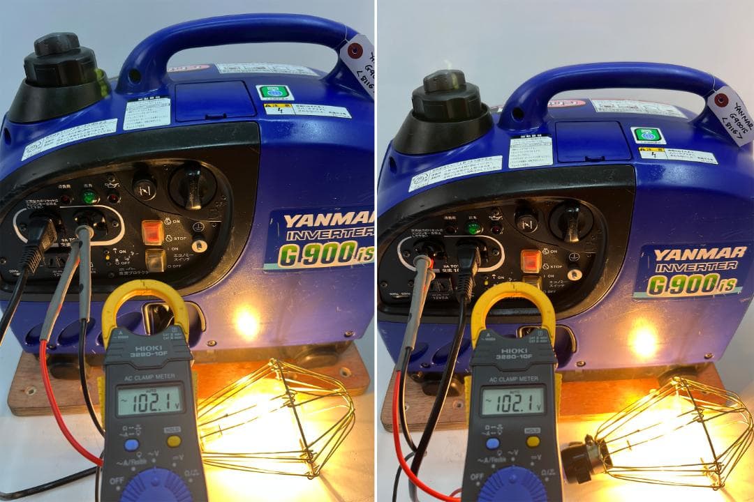 YANMAR ヤンマー インバーター発電機 G900IS 動作良好 ♪ 8116