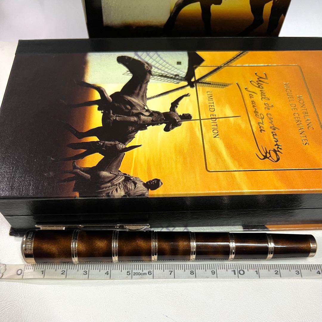 MONTBLANC モンブラン 限定品 万年筆 作家 ミゲル・デ・セルバンテス