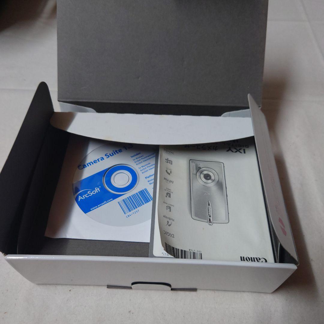 Canon IXY DIGITAL 5.0メガピクセル コンパクトカメラ箱付き