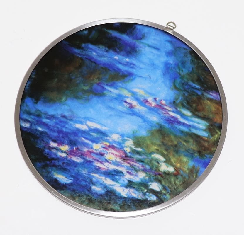 クロード・モネ 睡蓮 1907 ヴィンテージ ステンドグラス カナダ トロント