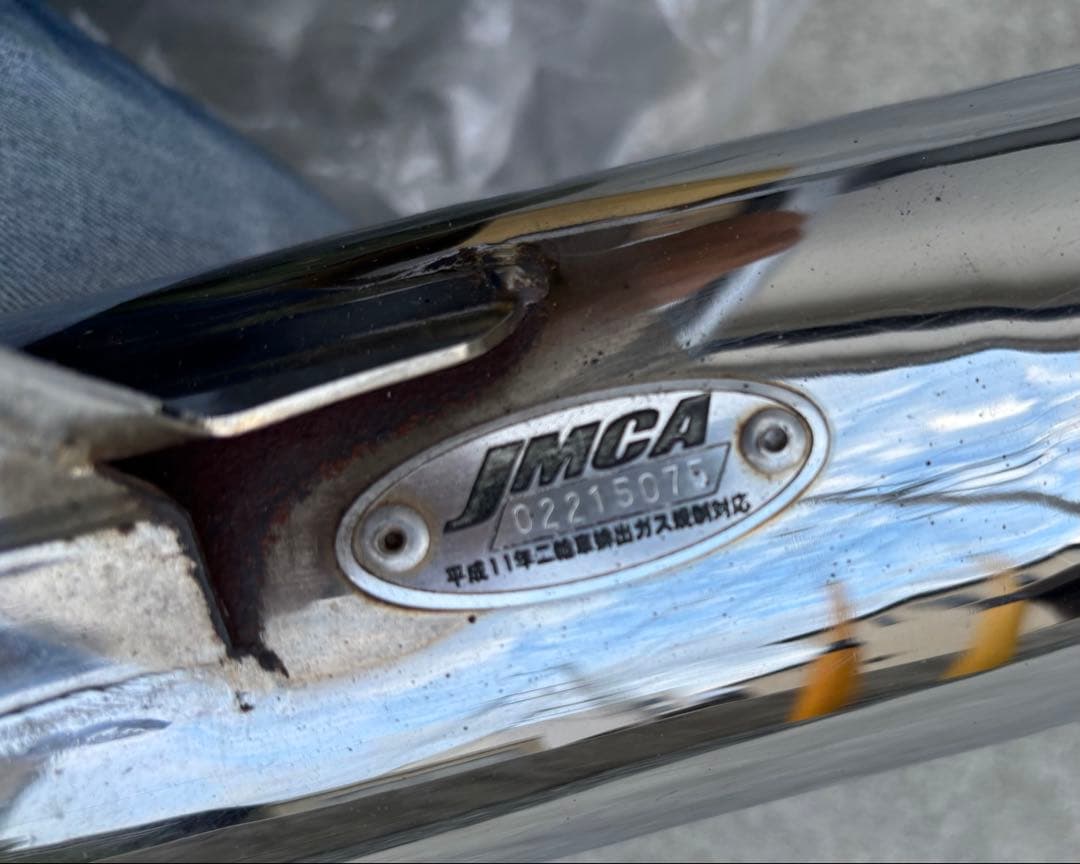 CB400SS キジマ製 jmca マフラー 中古 凹みあり